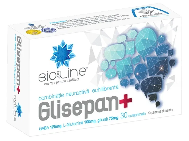 Glisepan+, 30 comprimate, AC Helcor