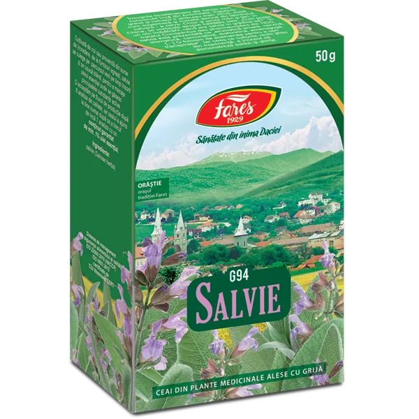 Ceai de salvie iarba G94, 50g, Fares