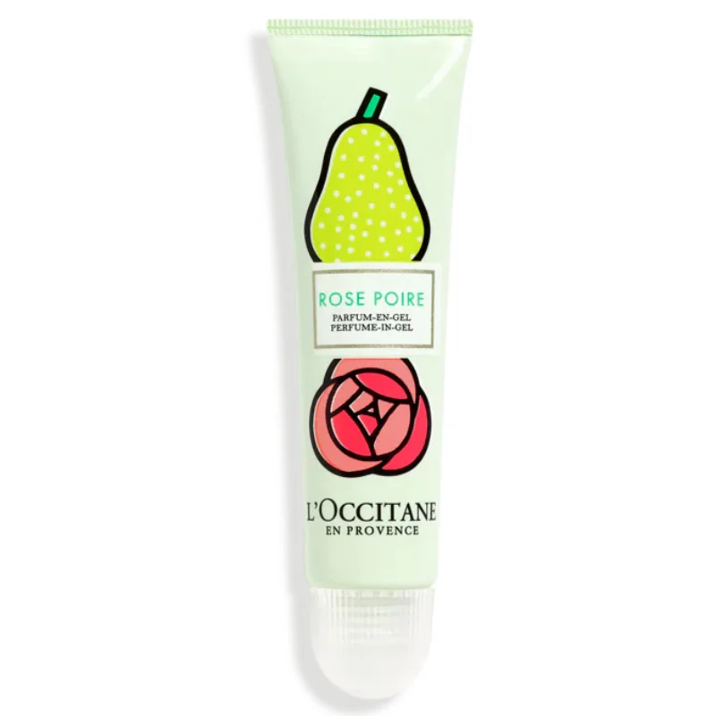 Gel parfumat pentru corp Rose Pear, 10ml, L'Occitane