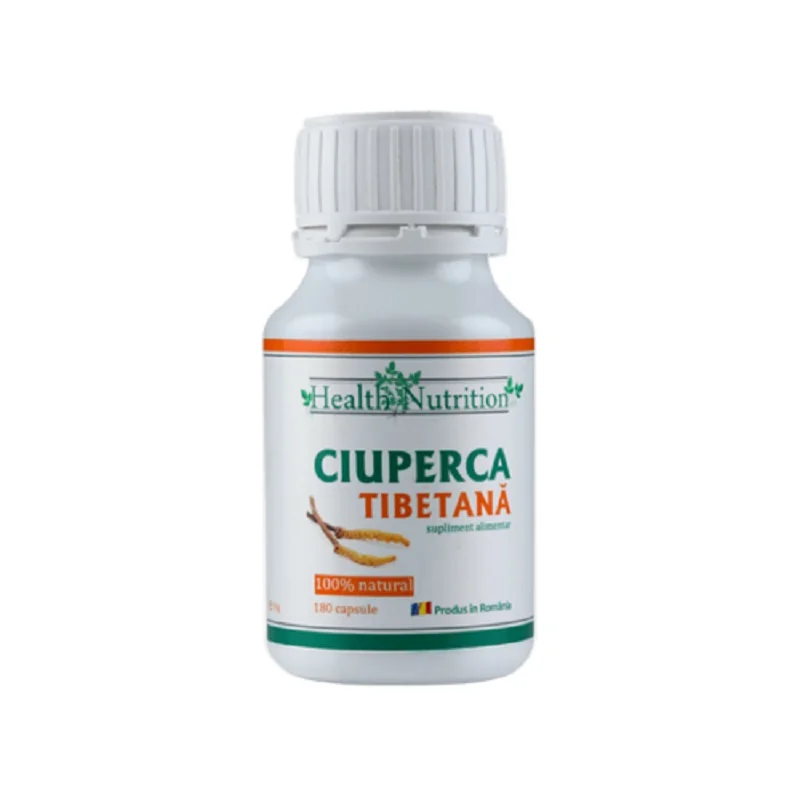 Ciuperca tibetana, 180 capsule, Health Nutrition