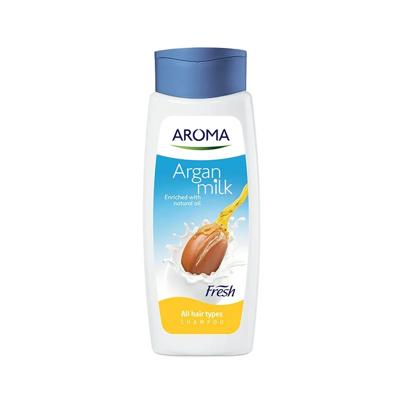 Sampon cu ulei de argan si lapte Fresh, 400ml, Aroma