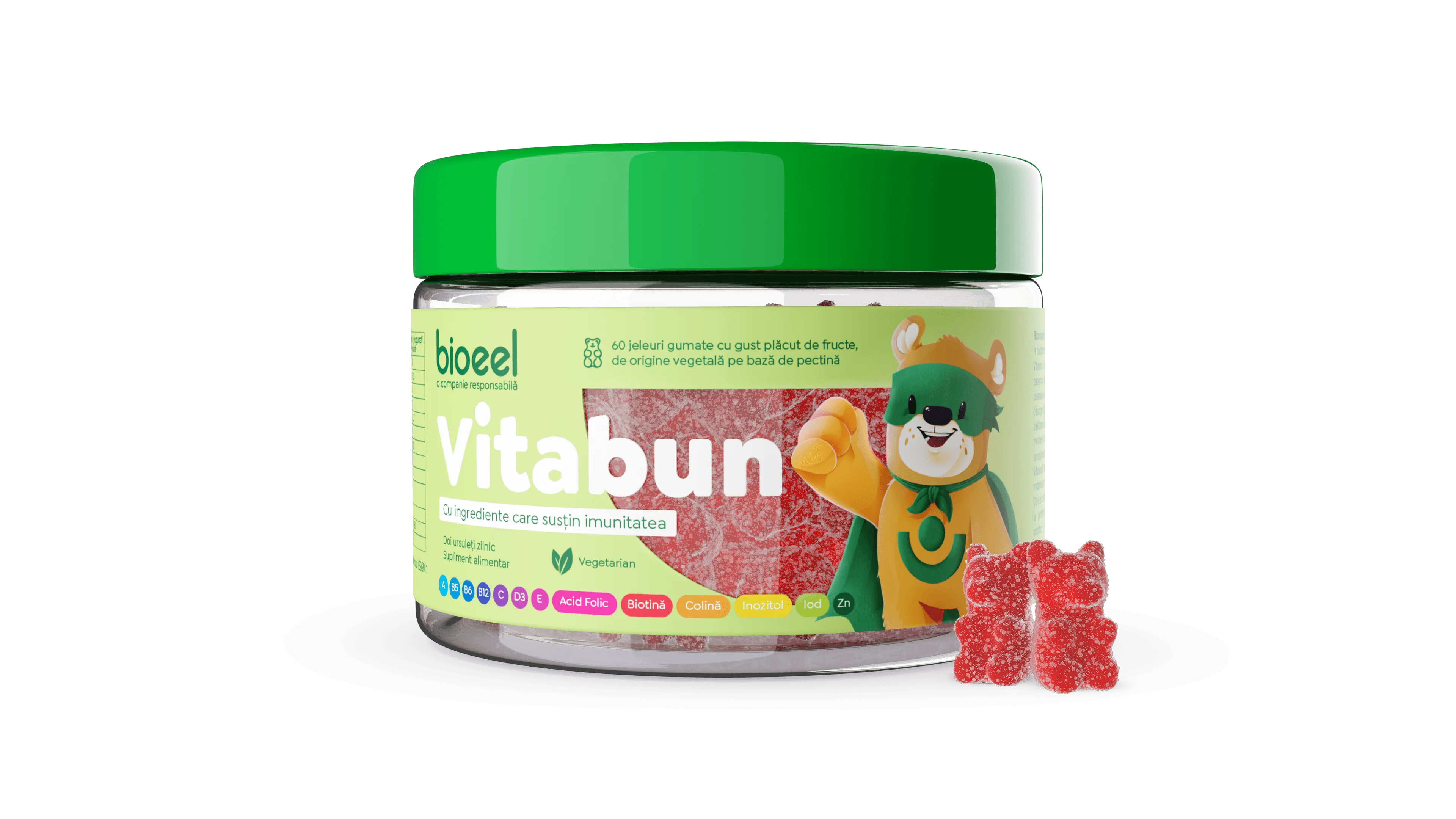 Vitabun, 60 jeleuri gumate, Bioeel