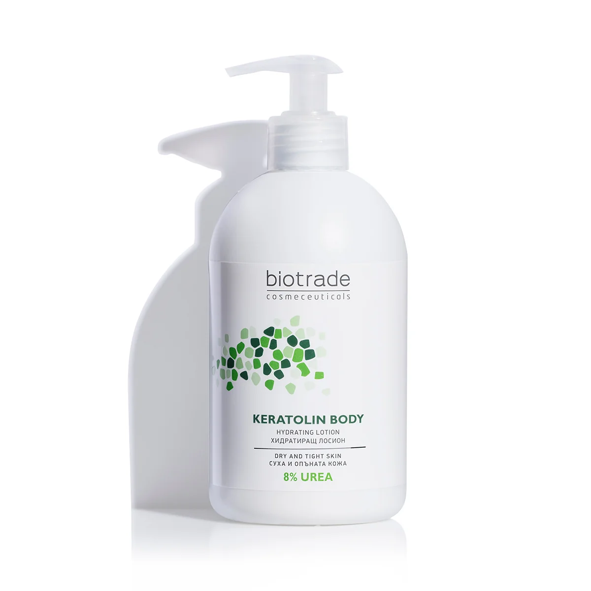 Lotiune de corp cu 8% uree Keratolin Body, 400ml, Biotrade