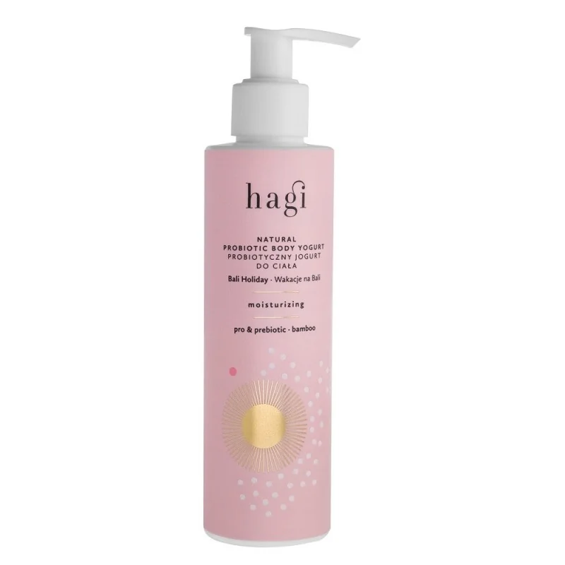 Iaurt de corp hidratant cu probiotice Bali Holiday, 200ml, Hagi