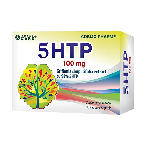 5 HTP 100mg, 30 capsule, Cosmopharm