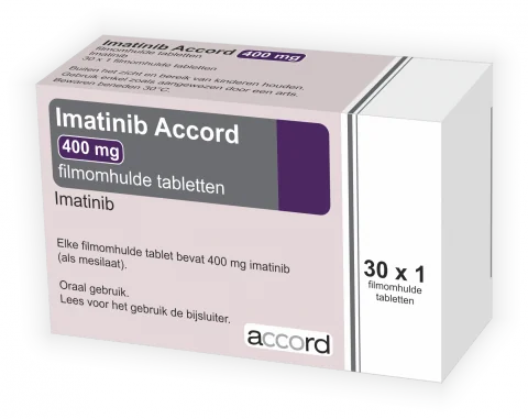 Imatinib 400mg, 30 comprimate filmate, Accord