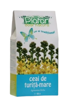 Ceai de turita mare, 50g, Plafar