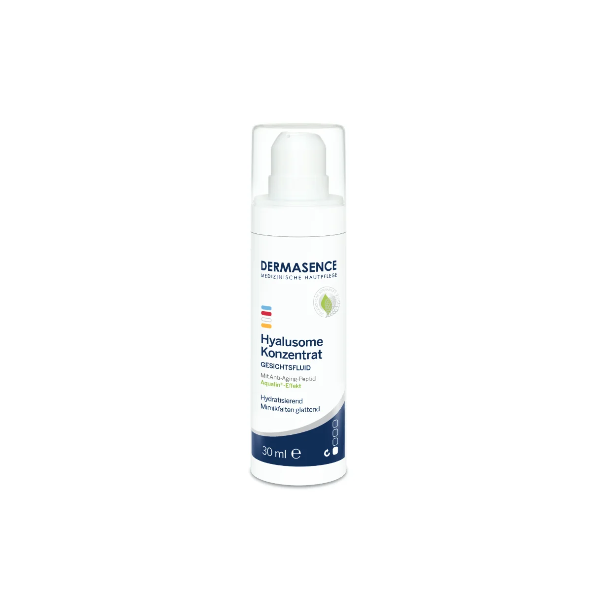 Fluid concentrat anti-aging cu acid hialuronic Hyalusome, 30ml, Dermasence