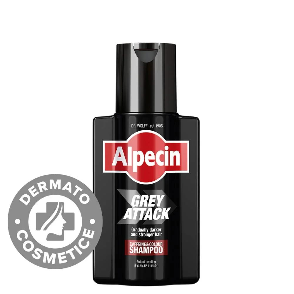 Sampon Grey Attack, 200ml, Alpecin