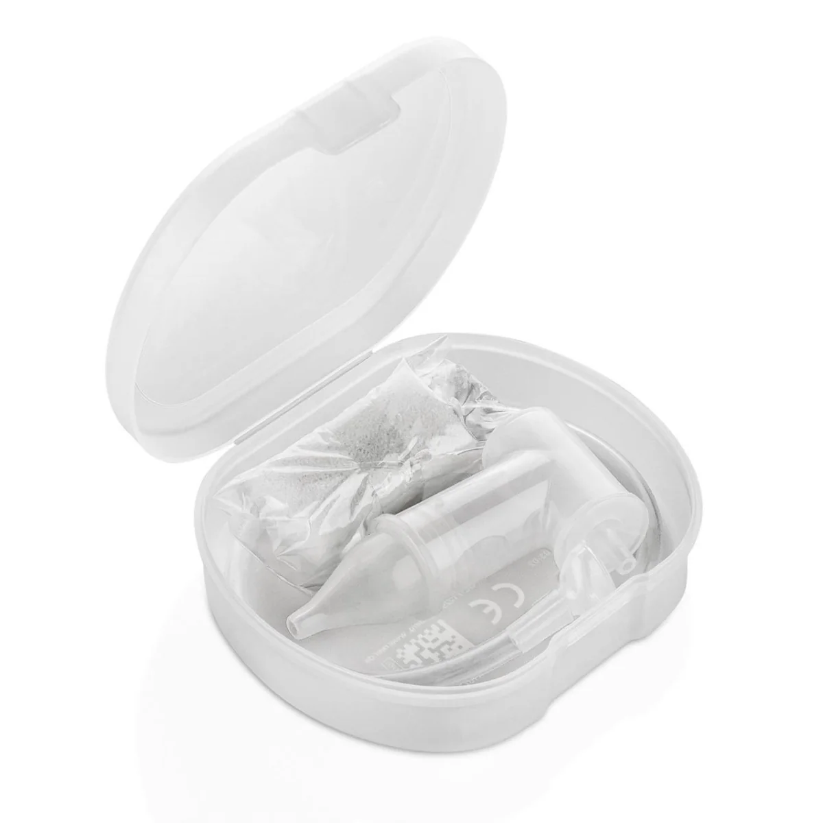 Aspirator nazal bebelusi cu aspirare bucala, cutie depozitare si 4 filtre 79139, 1 bucata, Reer