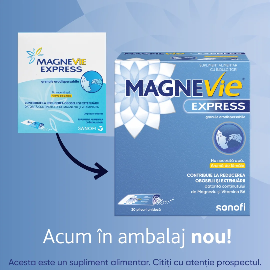 Magnevie Express, 20 plicuri, Sanofi
