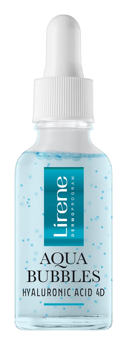 Hidro-ser cu acid hialuronic Aqua Bubbles, 30ml, Lirene