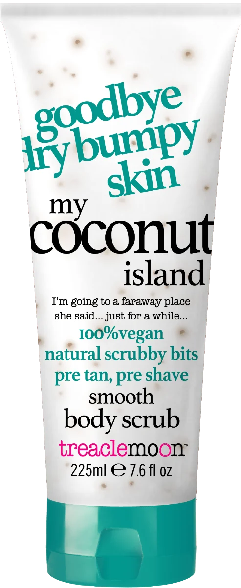 Scrub de corp My Coconut Island, 225ml, Treaclemoon