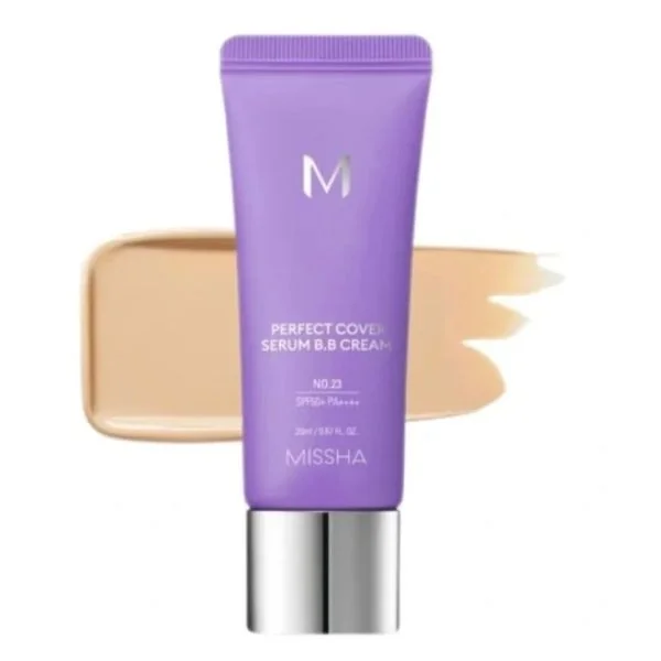 BB Cream M Perfect Cover Serum SPF 50+ 23 Bej Natural, 20ml, Missha