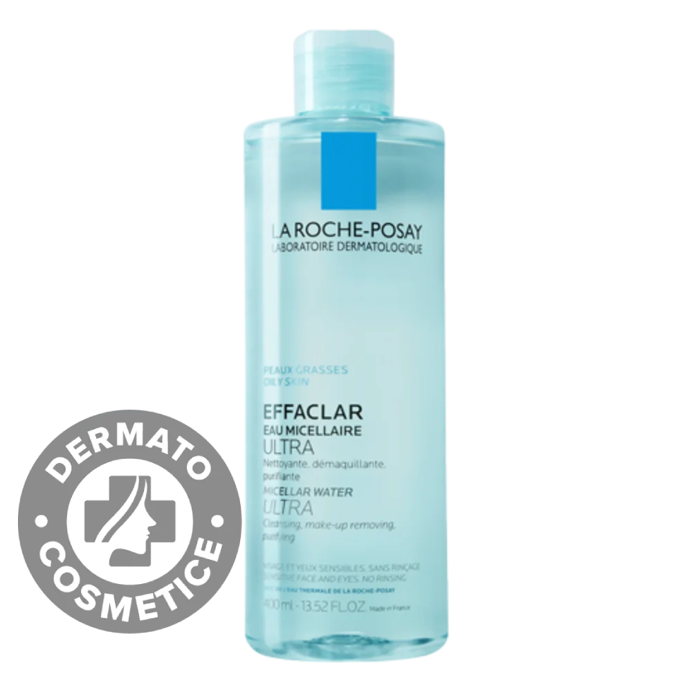Apa micelara pentru ten gras cu tendinta acneica Ultra, 400ml, La Roche-Posay