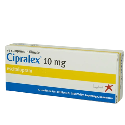 Cipralex 10mg, 2 comprimate filmate, Lundbeck