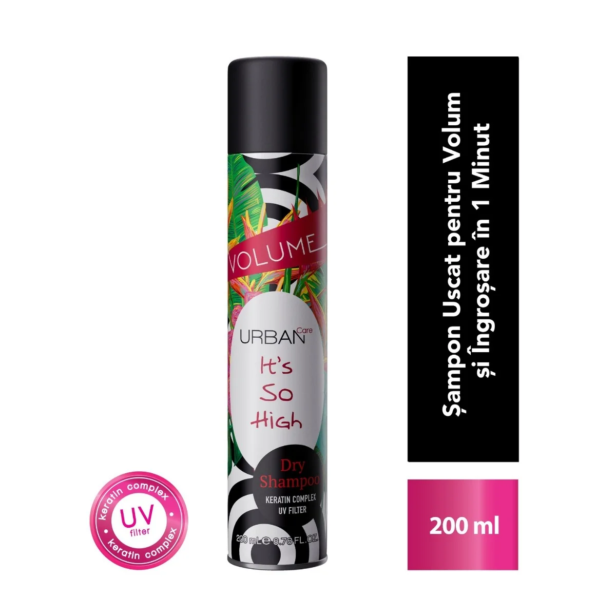 Sampon uscat It's So High, 200ml, Urban Care 