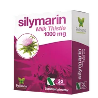 Silymarin Milk Thistle, 30 capsule, Polisano