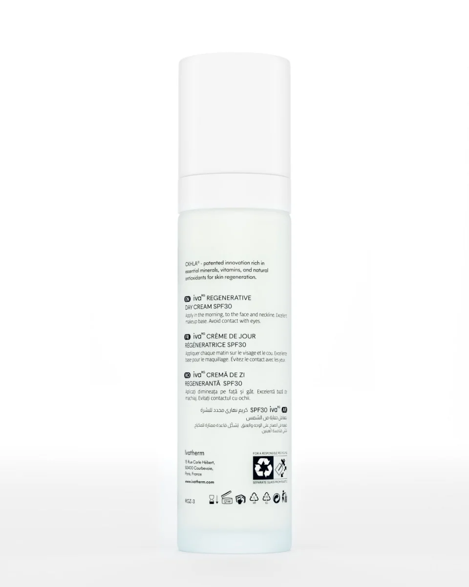 Crema de zi regeneranta cu SPF30, 50ml, Ivatherm