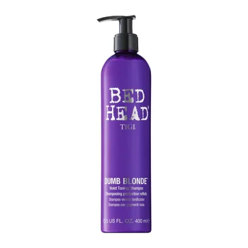Sampon pentru par blond Bed Head Dumb Blonde Purple Toning, 400ml, Tigi