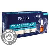 Tratament impotriva caderii parului pentru barbati PhytoCyane-Men, 12 x 3.5ml, Phyto