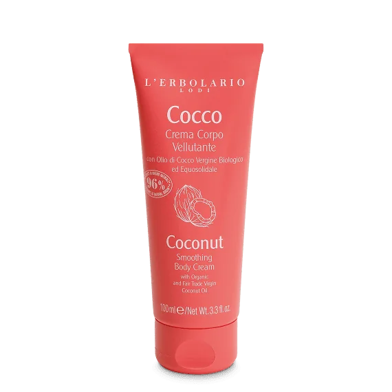 L'Erbolario Crema de corp catifelata Coconut, 100ml
