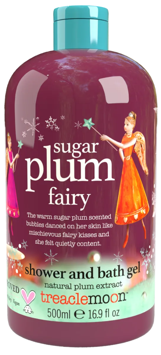 Gel de dus Sugar Plum Fairy, 500ml, Treaclemoon