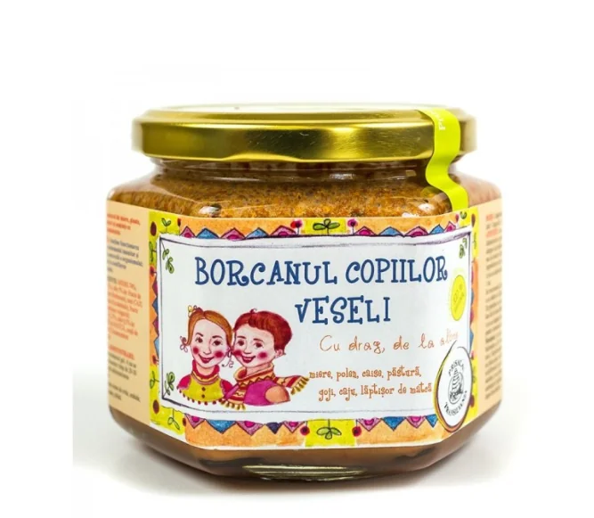 Borcanul copiilor veseli, 400g, Prisaca Transilvania