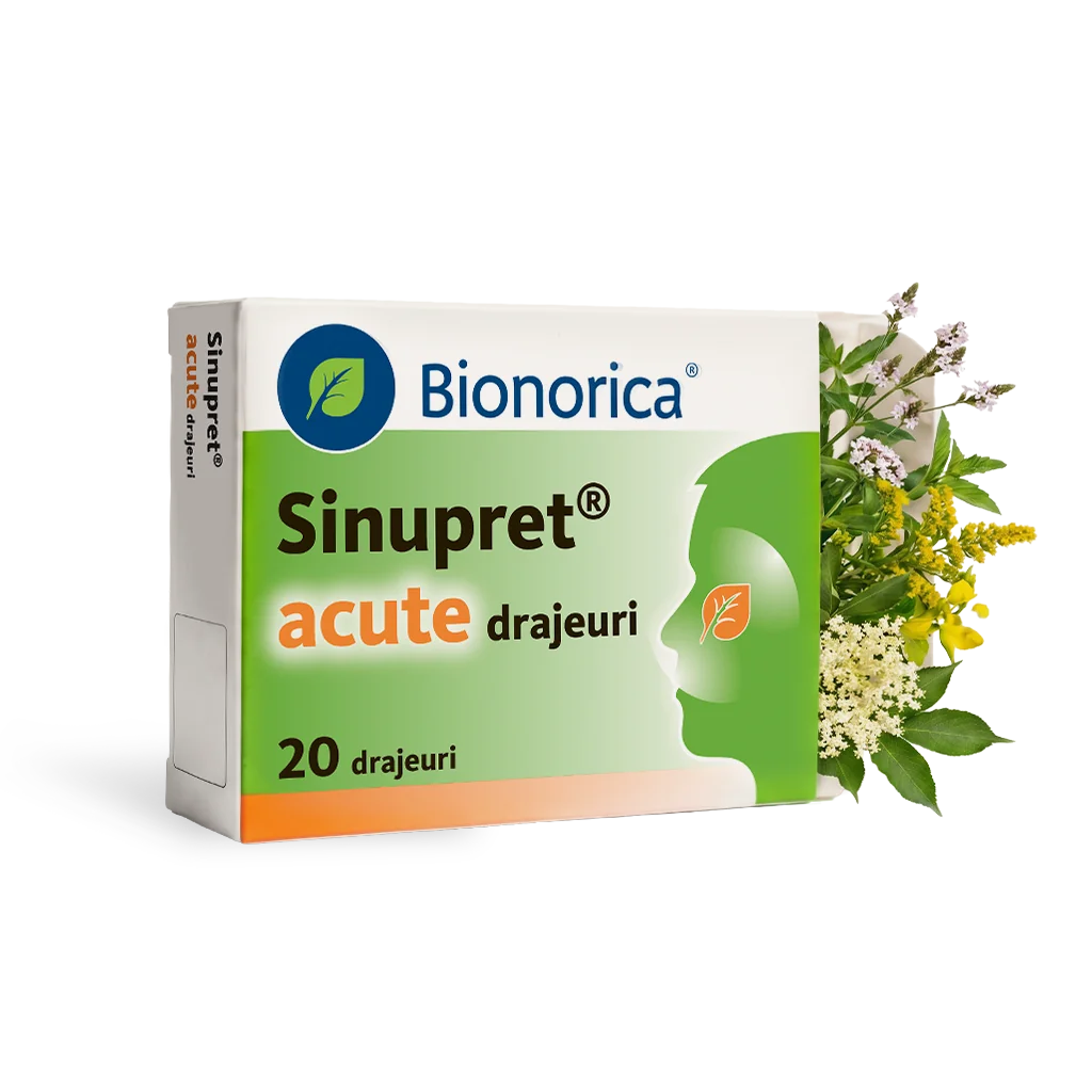 Sinupret Acute, 20 drajeuri, Bionorica
