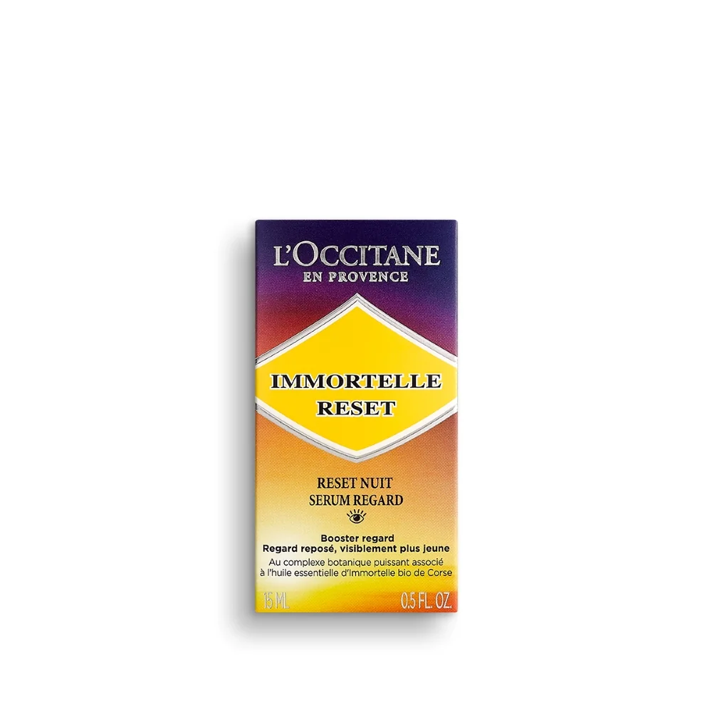 Ser pentru zona din jurul ochilor Immortelle Reset, 15ml, L'Occitane