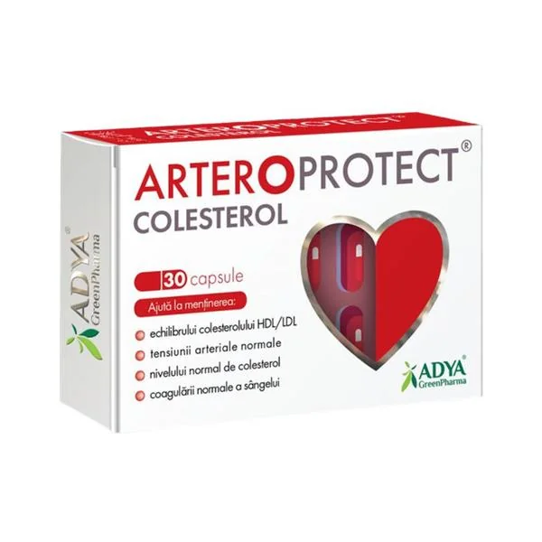  Arteroprotect Colesterol, 30 capsule, Adya Green Pharma