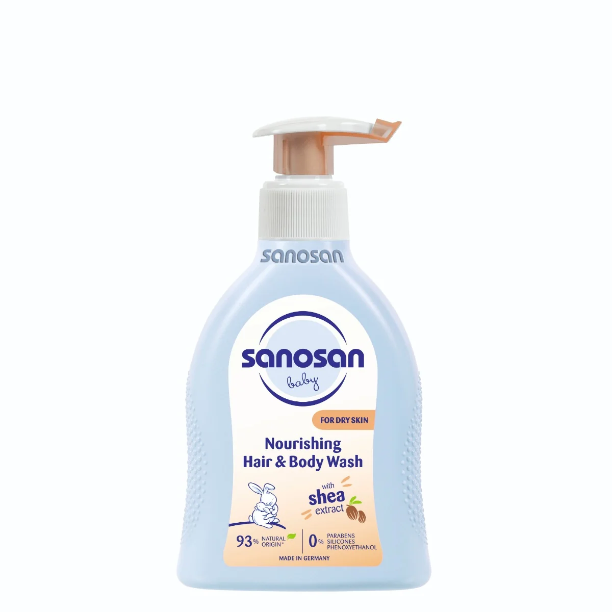 Lotiune nutritiva pentru piele uscata 0 luni+, 200ml, Sanosan