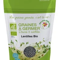 Linte verde pentru germinat bio, 150g, Germline