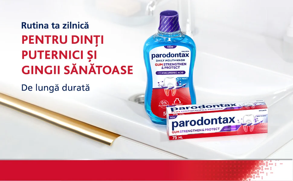 Rutina ta zilnica Paradontax Rutina ta zilnica Paradontax
