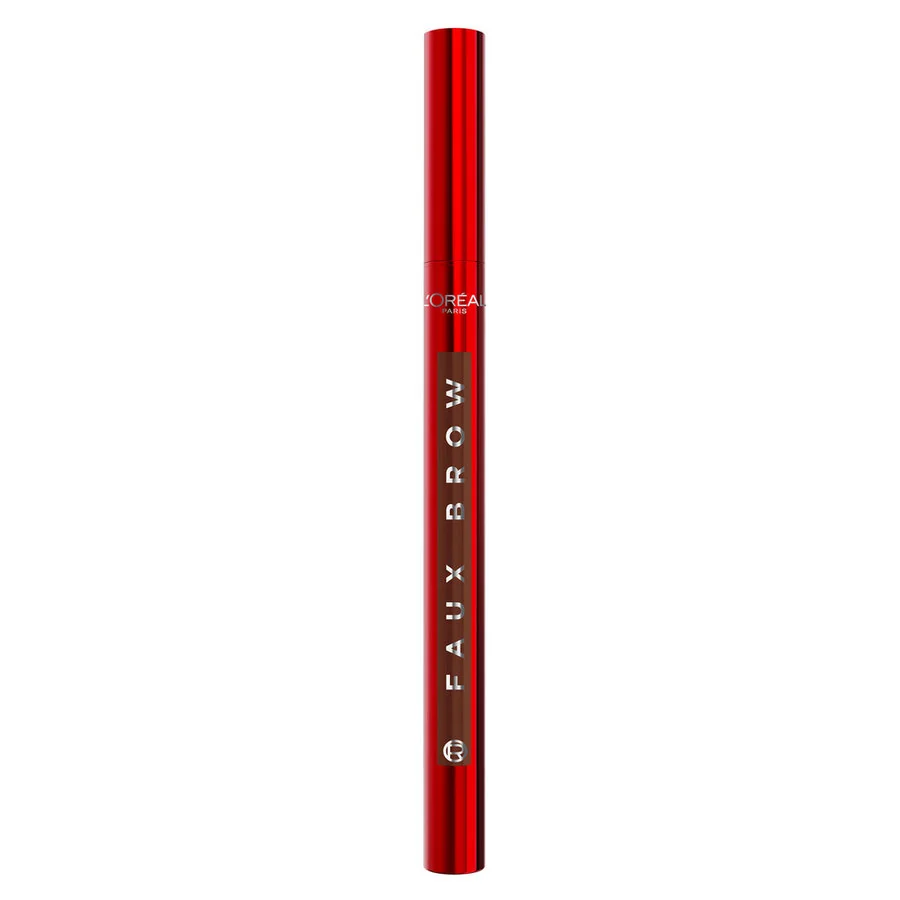 Tus pentru sprancene cu pensula dubla Faux Brunette Infaillible, 1ml, L'Oreal Paris