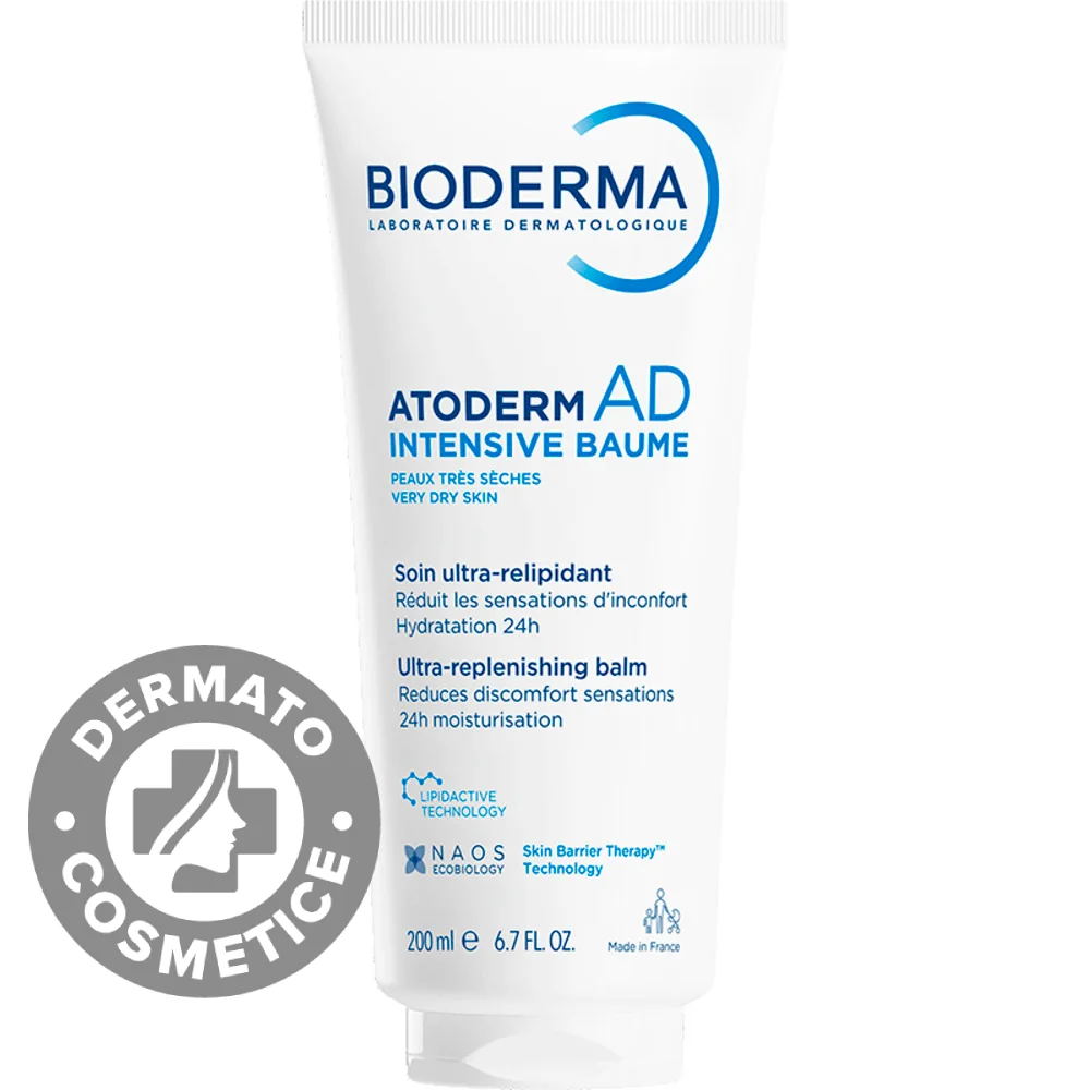 Balsam anti-mancarime pentru fata si corp Atoderm AD Intensive, 200ml, Bioderma