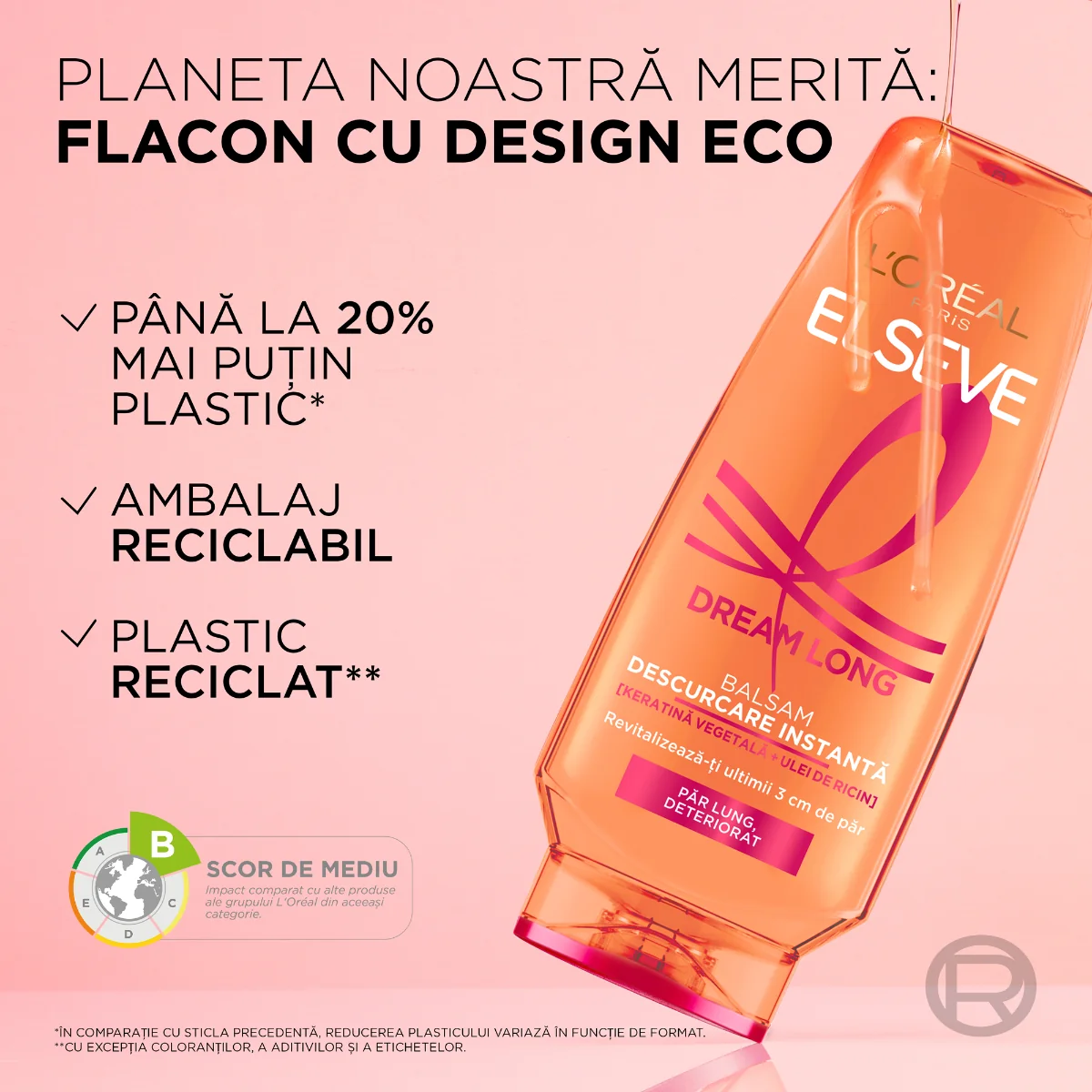 Balsam de par Dream Long, 200ml, Elseve