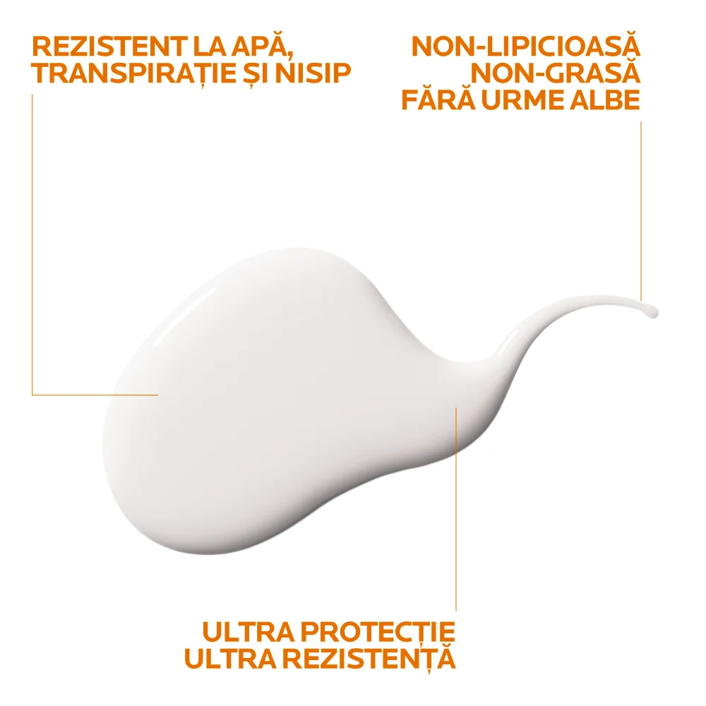 Fluid invizibil cu protectie solara SPF 50+ textura ultra-fluida pentru ten sensibil fara parfum Anthelios UV-Mune 400, 50ml, La Roche-Posay