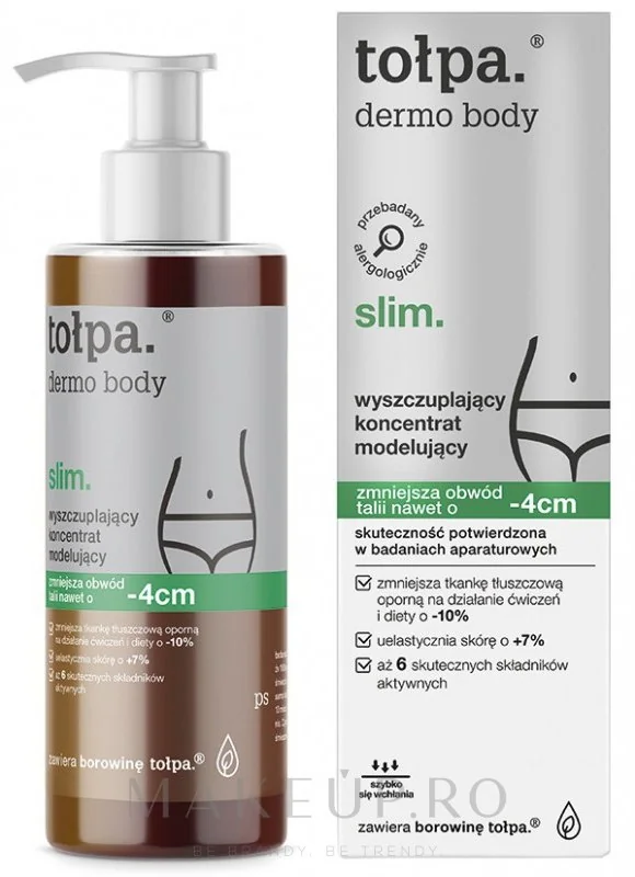 Multi-ser concentrat remodelant cu efect de subtiere Body Slim, 250ml, Tolpa