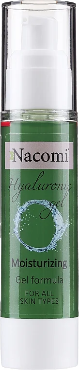 Gel pentru fata cu acid hialuronic, 50ml, Nacomi