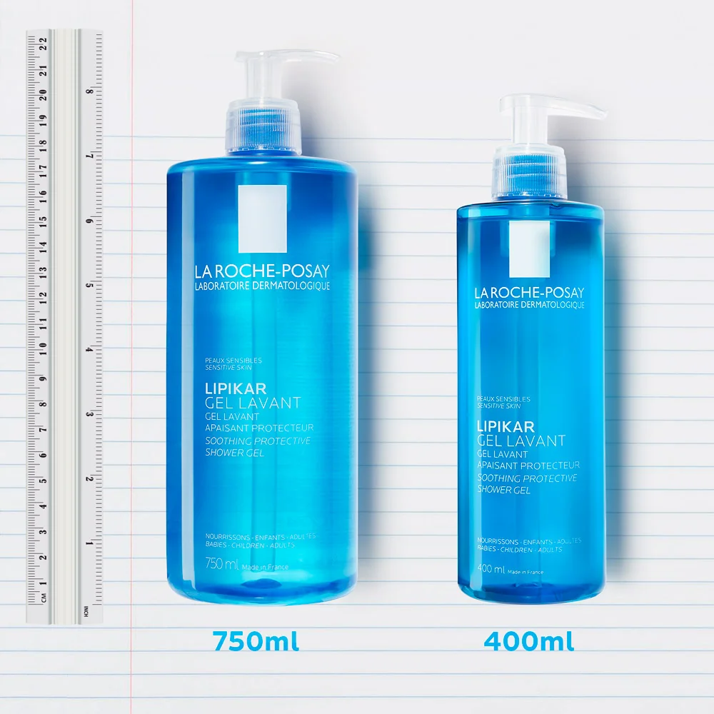 Gel de curatare pentru piele sensibila sau uscata bebelusi copii si adulti Lipikar, 400ml, La Roche-Posay