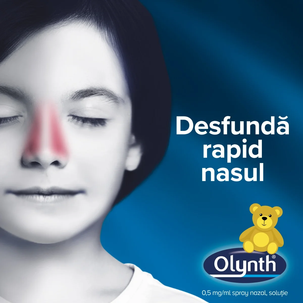 Olynth 0,05% spray nazal pentru copii, 10ml, Johnson&Johnson