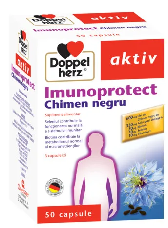 Imunoprotect cu Chimen Negru, 50 capsule, Doppelherz