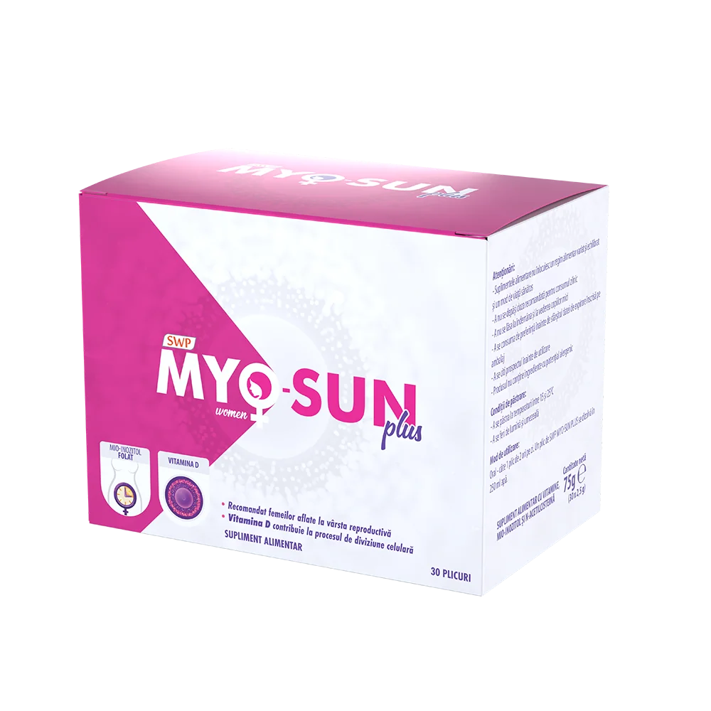 Myo-Sun Plus, 30 plicuri, Sun Wave Pharma 
