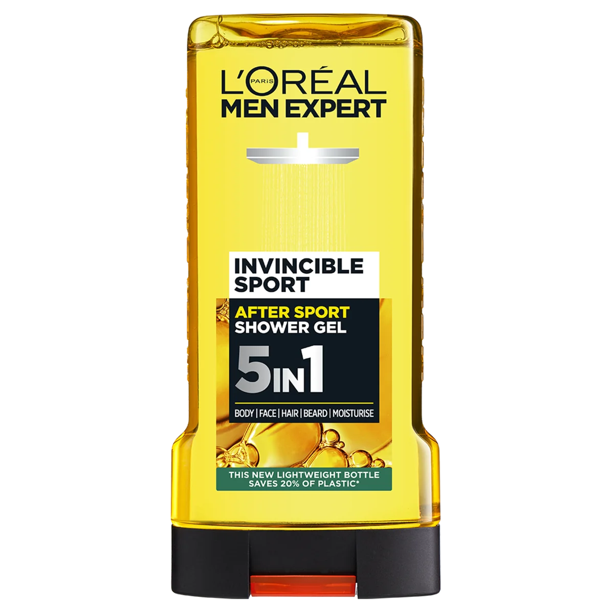Gel de dus revitalizant pentru corp fata si barba, 300ml, L'oreal Men Expert