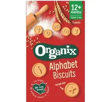 Biscuiti Alfabet Goodies Bio +12 luni, 5x25g, Organix