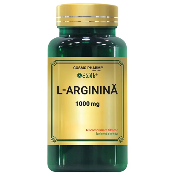 L-arginina 1000mg, 60 tablete, Cosmopharm