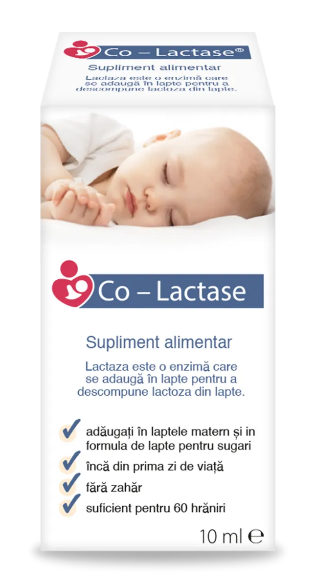 Picaturi pentru sugari Co-Lactase, 10ml, Maxima HealthCare 