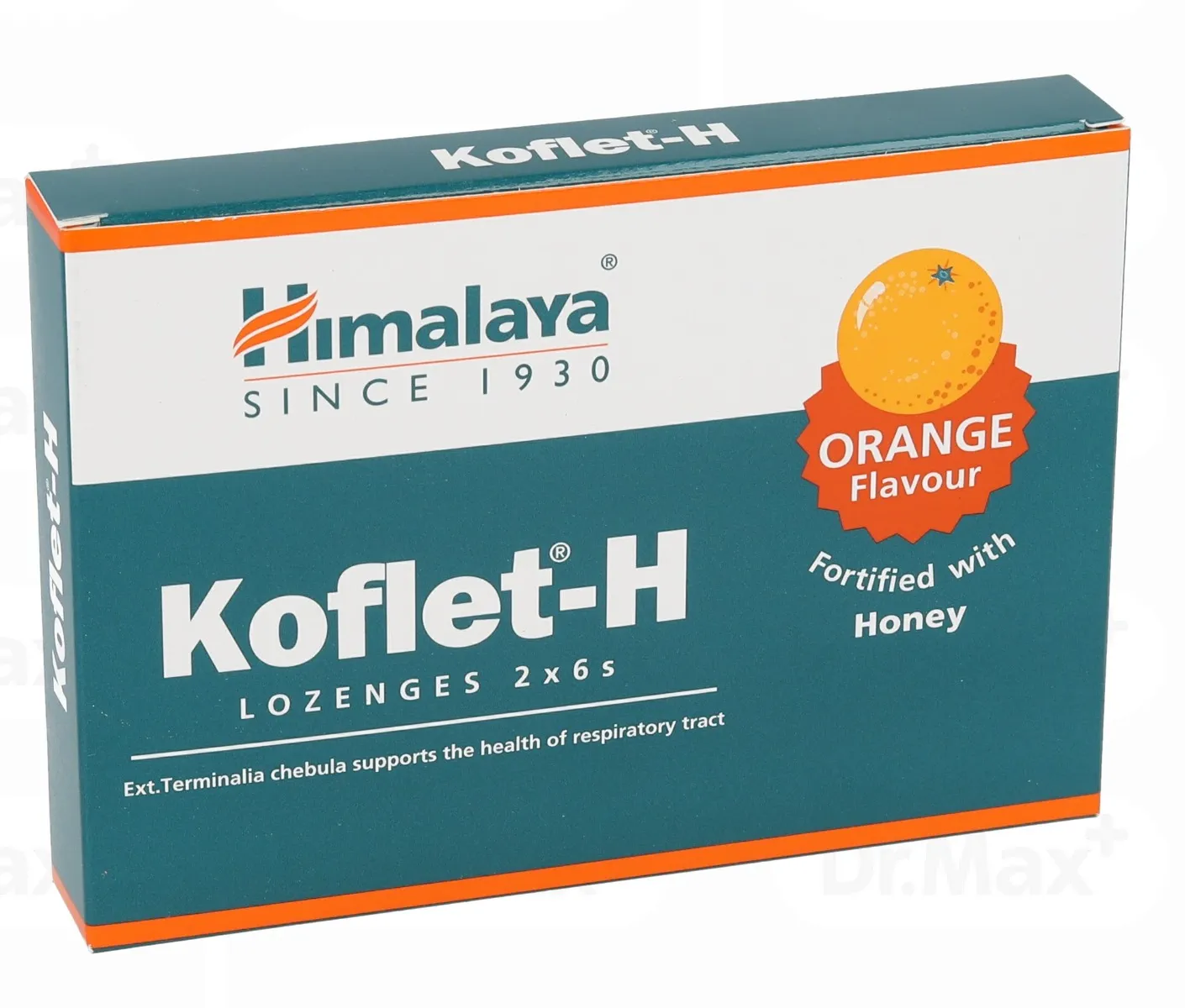 Koflet-H cu aroma de portocale, 12 pastile, Himalaya