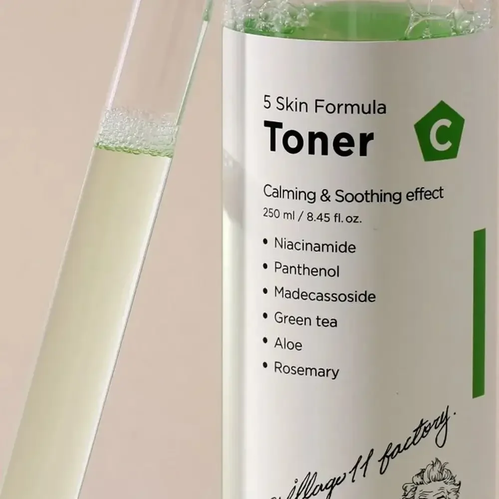 Toner calmant pentru fata C Skin Formula, 250ml, Village 11 Factory